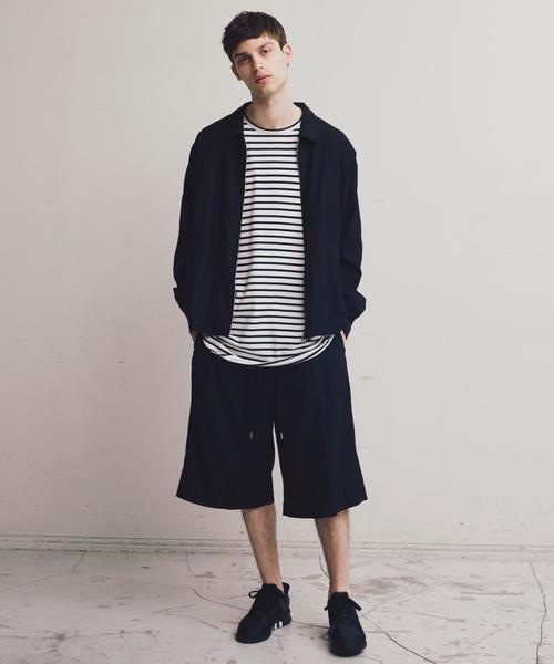MONKEY TIME(モンキータイム)の「<monkey time> TW/TWL 6LEG WIDE SHORTS/ショーツ ◆(その他パンツ・メンズ・ブラック/グレー・MEDIUM/LARGE/SMALL)」の7枚目の写真