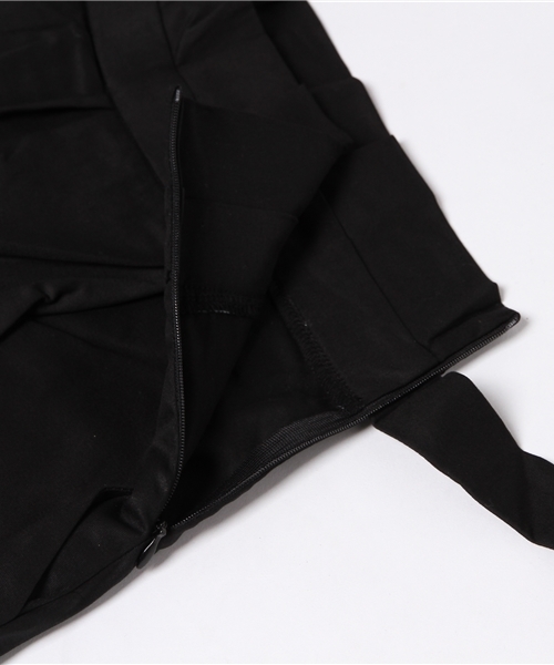 Re:EDIT（リエディ）の「[シンプルな美シルエパンツは大人コーデの強い味方]ベルテッドコットンツイルワイドパンツボトムス/パンツ/ワイドパンツ・ガウチョパンツ[リエディ]（その他パンツ・レディース・ブルー/ブラウン/ベージュ/プラム/ブラック/カーキ/マスタード・MEDIUM/SMALL/LARGE）」の15枚目の写真