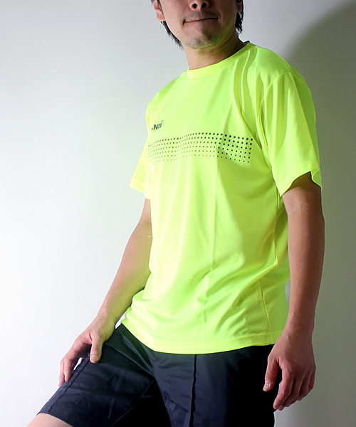 GRANDE FOOTBALL PRODUCTS(グランデフットボールプロダクツ)の「【GRANDE】HYPER DOT DRY MESH T(Tシャツ/カットソー・レディース・グレー/ピンク/イエロー/レッド・L/M/XL/S)」の1枚目の写真