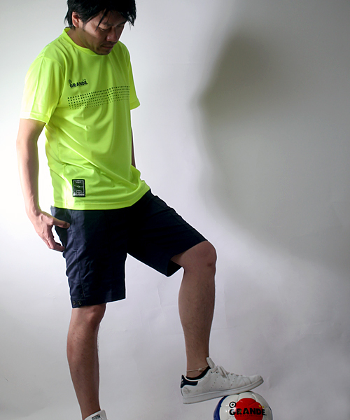 GRANDE FOOTBALL PRODUCTS(グランデフットボールプロダクツ)の「【GRANDE】HYPER DOT DRY MESH T(Tシャツ/カットソー・レディース・グレー/ピンク/イエロー/レッド・L/M/XL/S)」の16枚目の写真