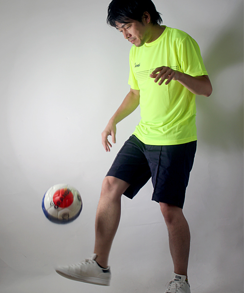 GRANDE FOOTBALL PRODUCTS(グランデフットボールプロダクツ)の「【GRANDE】HYPER DOT DRY MESH T(Tシャツ/カットソー・レディース・グレー/ピンク/イエロー/レッド・L/M/XL/S)」の17枚目の写真