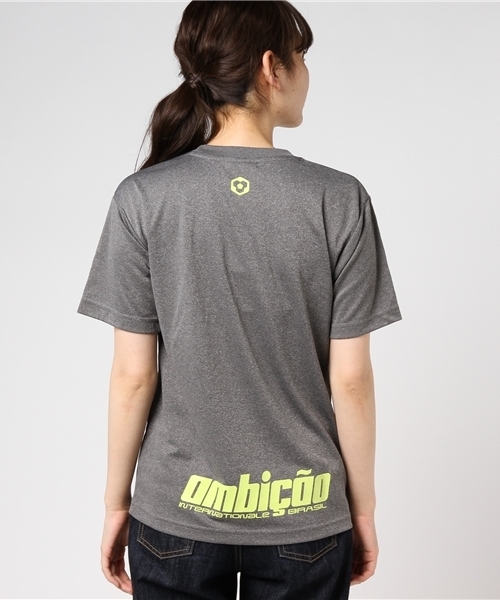 GRANDE FOOTBALL PRODUCTS(グランデフットボールプロダクツ)の「【GRANDE】HYPER DOT DRY MESH T(Tシャツ/カットソー・レディース・グレー/ピンク/イエロー/レッド・L/M/XL/S)」の7枚目の写真
