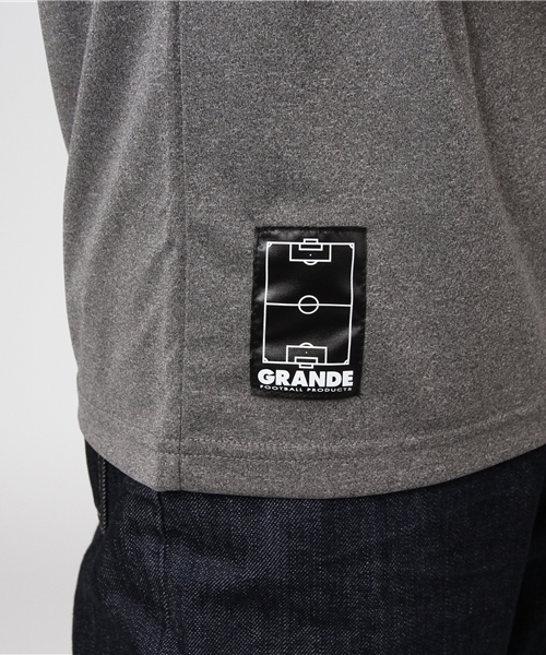 GRANDE FOOTBALL PRODUCTS(グランデフットボールプロダクツ)の「【GRANDE】HYPER DOT DRY MESH T(Tシャツ/カットソー・レディース・グレー/ピンク/イエロー/レッド・L/M/XL/S)」の10枚目の写真