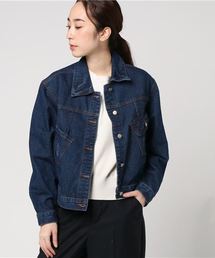 ダメージ加工デニムジャケット