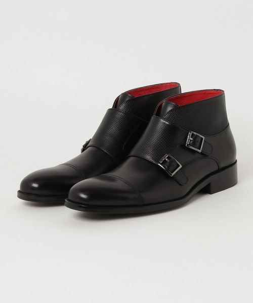 YOSUKE（ヨースケ）の「「YOSUKE/ヨースケ」イタリアンレザービジネスチャッカブーツ（ドレスシューズ・メンズ・ダークブラウン/ブラック/ワイン・41/40/42/44/46/43/45）」の2枚目の写真