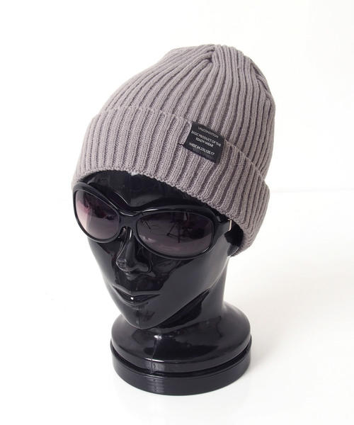 TopIsm（トップイズム）の「ユニセックス リブ編み ニットキャップ（ニットキャップ/ビーニー・メンズ・ブラック/グレー/チャコール/ネイビー/ホワイト/カーキ/ブラック系その他/グレー系その他/グレー系その他2/ブルー系その他/ホワイト系その他/グリーン系その他/ブラック系その他3/ブラック系その他2/その他7/その他3/その他4/その他5/その他2/その他1/その他6・F）」の9枚目の写真