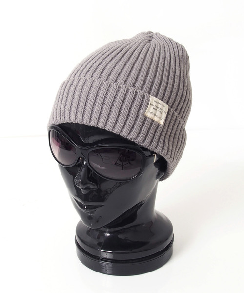 TopIsm（トップイズム）の「ユニセックス リブ編み ニットキャップ（ニットキャップ/ビーニー・メンズ・ブラック/グレー/チャコール/ネイビー/ホワイト/カーキ/ブラック系その他/グレー系その他/グレー系その他2/ブルー系その他/ホワイト系その他/グリーン系その他/ブラック系その他3/ブラック系その他2/その他7/その他3/その他4/その他5/その他2/その他1/その他6・F）」の8枚目の写真