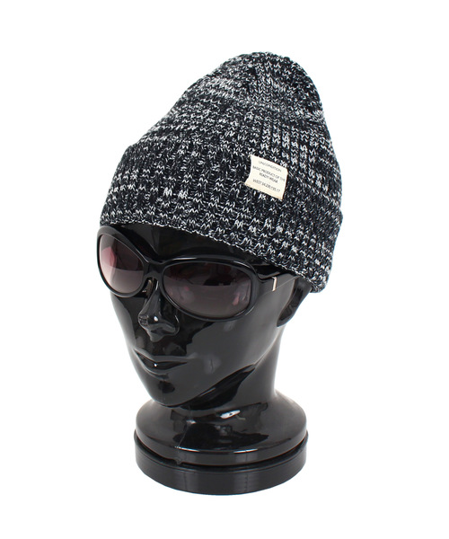 TopIsm（トップイズム）の「ユニセックス リブ編み ニットキャップ（ニットキャップ/ビーニー・メンズ・ブラック/グレー/チャコール/ネイビー/ホワイト/カーキ/ブラック系その他/グレー系その他/グレー系その他2/ブルー系その他/ホワイト系その他/グリーン系その他/ブラック系その他3/ブラック系その他2/その他7/その他3/その他4/その他5/その他2/その他1/その他6・F）」の6枚目の写真