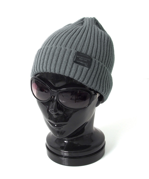 TopIsm（トップイズム）の「ユニセックス リブ編み ニットキャップ（ニットキャップ/ビーニー・メンズ・ブラック/グレー/チャコール/ネイビー/ホワイト/カーキ/ブラック系その他/グレー系その他/グレー系その他2/ブルー系その他/ホワイト系その他/グリーン系その他/ブラック系その他3/ブラック系その他2/その他7/その他3/その他4/その他5/その他2/その他1/その他6・F）」の11枚目の写真