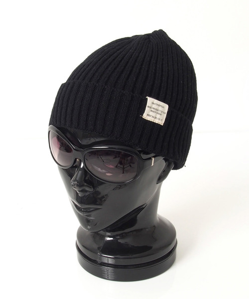 TopIsm（トップイズム）の「ユニセックス リブ編み ニットキャップ（ニットキャップ/ビーニー・メンズ・ブラック/グレー/チャコール/ネイビー/ホワイト/カーキ/ブラック系その他/グレー系その他/グレー系その他2/ブルー系その他/ホワイト系その他/グリーン系その他/ブラック系その他3/ブラック系その他2/その他7/その他3/その他4/その他5/その他2/その他1/その他6・F）」の4枚目の写真
