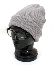 TopIsm | ユニセックス リブ編み ニットキャップ(ニットキャップ/ビーニー)