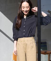 coen | ドットプリントブラウス(シャツ/ブラウス)