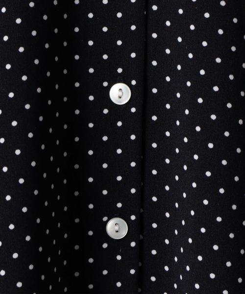 coen（コーエン）の「ドットプリントブラウス（シャツ/ブラウス・レディース・ネイビー・LARGE/MEDIUM）」の12枚目の写真