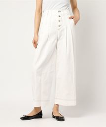 Cheek | フロント釦タックワイドパンツ(その他パンツ)