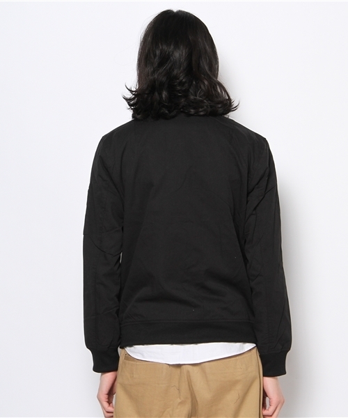 WEGO（ウィゴー）の「WEGO/MA－1ブルゾン（ブルゾン・メンズ・ブラック/ベージュ・MEDIUM/LARGE）」の5枚目の写真