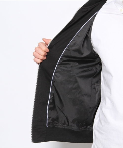 WEGO（ウィゴー）の「WEGO/MA－1ブルゾン（ブルゾン・メンズ・ブラック/ベージュ・MEDIUM/LARGE）」の9枚目の写真