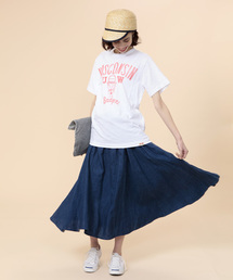 BEAMS BOY | □O.IND ﾘﾈﾝｻｰｷｭﾗｰ(スカート)