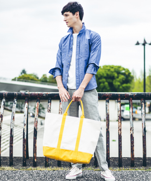 ABAHOUSE（アバハウス）の「リネンコットンスタンドシャツ（シャツ/ブラウス・メンズ・ネイビー/ホワイト/サックスブルー・44/46/48/50）」の20枚目の写真