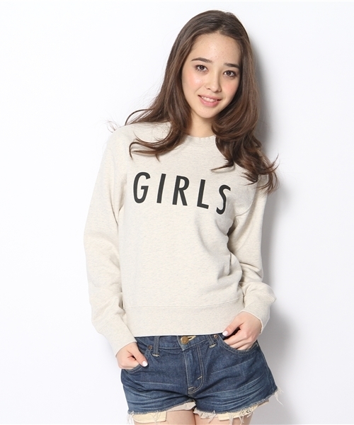 Chico（チコ）の「GIRLSミニマルスウェット（スウェット・レディース・オートミール/ピンクベージュ/ミント/グレー・FREE）」の2枚目の写真