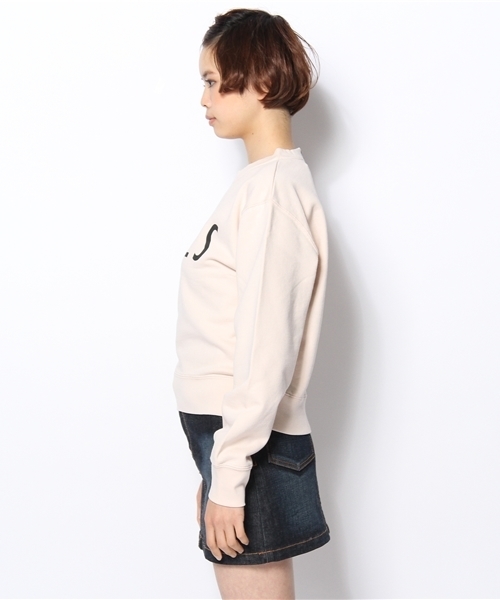 Chico（チコ）の「GIRLSミニマルスウェット（スウェット・レディース・オートミール/ピンクベージュ/ミント/グレー・FREE）」の5枚目の写真