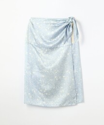 BACCA（バッカ）の「ミネラルプリント ミディラップスカート（スカート）」