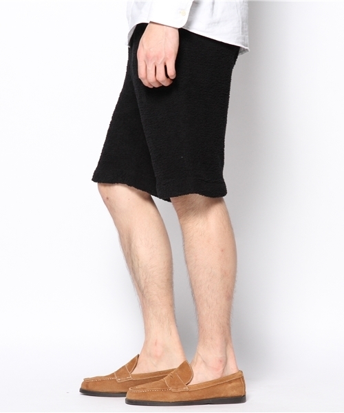 UNITED ARROWS（ユナイテッドアローズ）の「UA ボアパイルショーツ(13ss pp)◆（その他パンツ・メンズ・オフホワイト/ブラック/ネイビー・X-SMALL/SMALL/MEDIUM/LARGE/X-LARGE）」の4枚目の写真