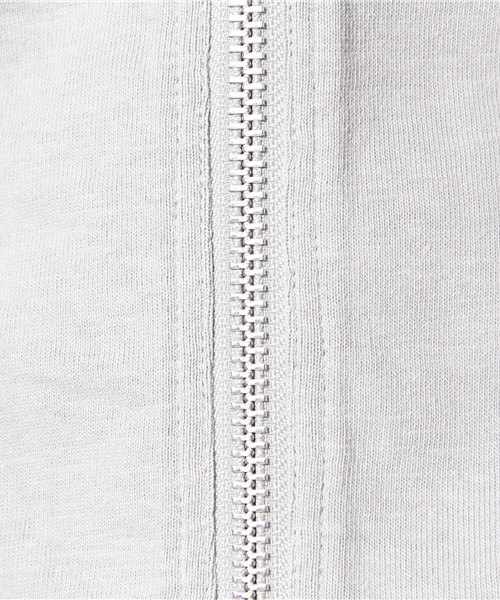 AZUL by moussy（アズールバイマウジー）の「16/-OE×32slubシングルライダース（ライダースジャケット・メンズ・ブラック/グレー×ホワイト・MEDIUM/LARGE/X-LARGE/SMALL）」の9枚目の写真