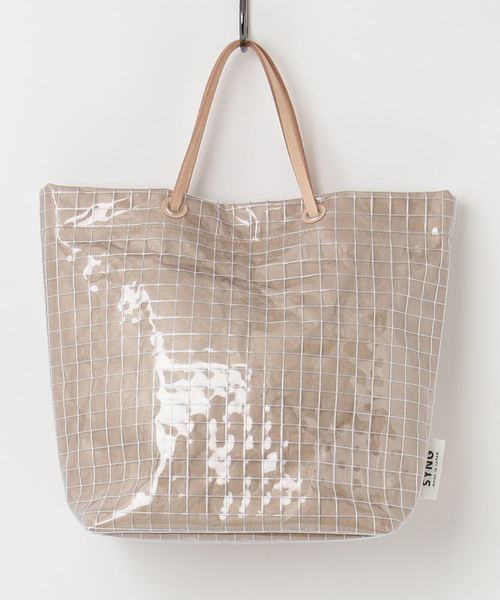 【セール】VINYL PAPER TOTE / M ビニールバッグ トートバッグ（トートバッグ）｜SYNG（シング）