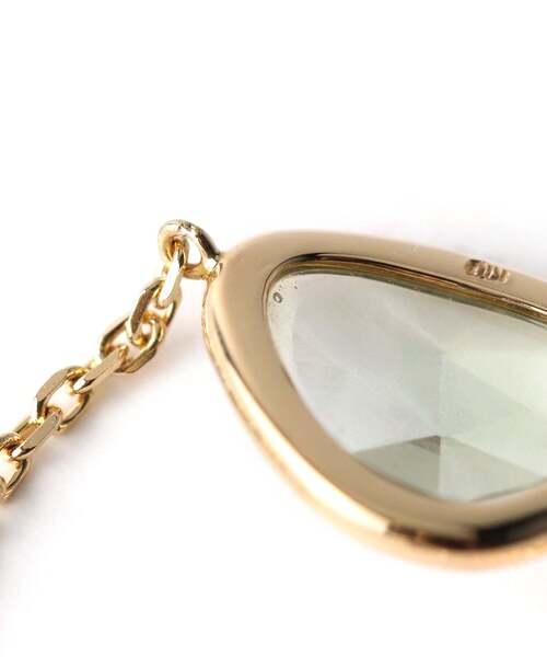 SIENA ROSE（シエナロゼ）の「GEMSTONE・スライスカットリング[グリーンアメジスト]（リング・レディース・イエローゴールド・9号/13号）」の5枚目の写真