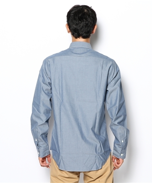 SUN/kakke（サンカッケー）の「INDIGO（シャツ/ブラウス・メンズ・ブルー/ネイビー・MEDIUM/SMALL）」の4枚目の写真