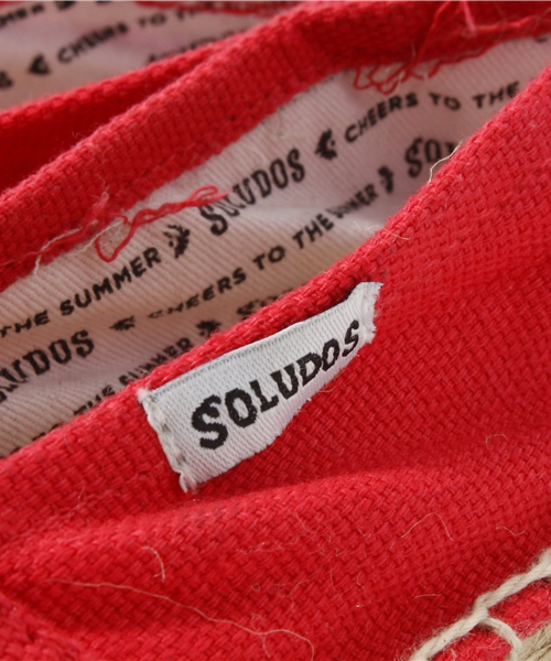 alcali（アルカリ）の「SOLUDOS /  エスパドリーユ（無地）（その他シューズ・レディース・ホワイト/ブラック/ネイビー/レッド・2/3/4/5）」の8枚目の写真