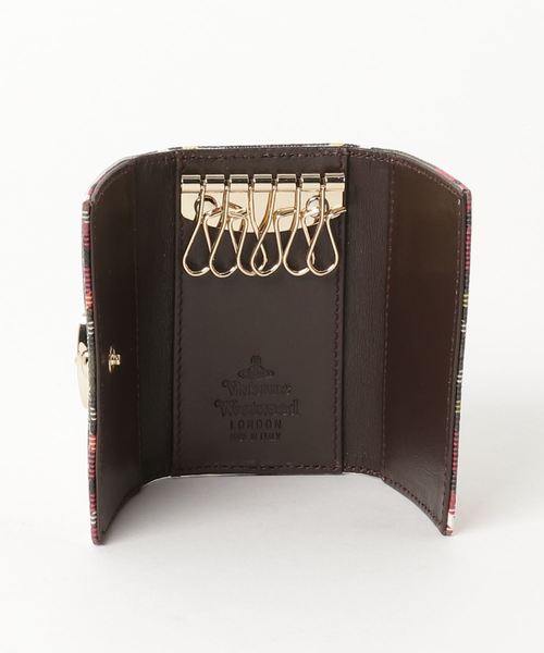 新品未使用VIVIAN WESTWOOD ヴィヴィアンキーケース DERBY 未使用】ビビアンウエストウッド キーケース DERBY 新品美品