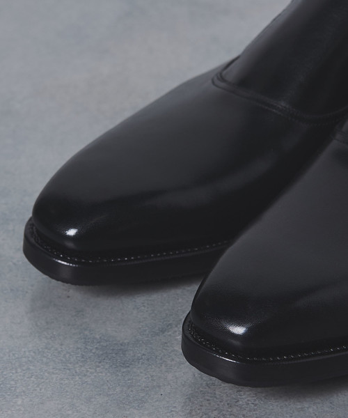 UNITED ARROWS（ユナイテッドアローズ）の「UABS レザー シングルモンクストラップ（ドレスシューズ・メンズ・ブラック・7/8h/9/6/8/7h/6h/9h）」の3枚目の写真