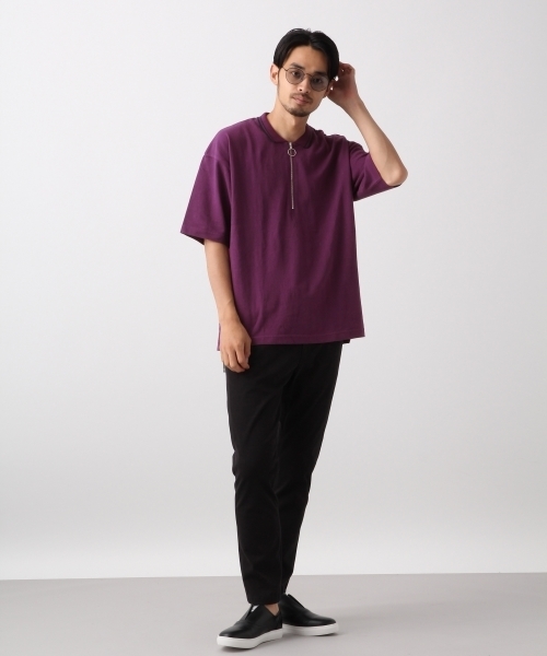 RAGEBLUE（レイジブルー）の「ハーフZIPポロシャツ/803718（ポロシャツ・メンズ・ブルー/ホワイト/ブラック/パープル・SMALL/MEDIUM/LARGE）」の7枚目の写真