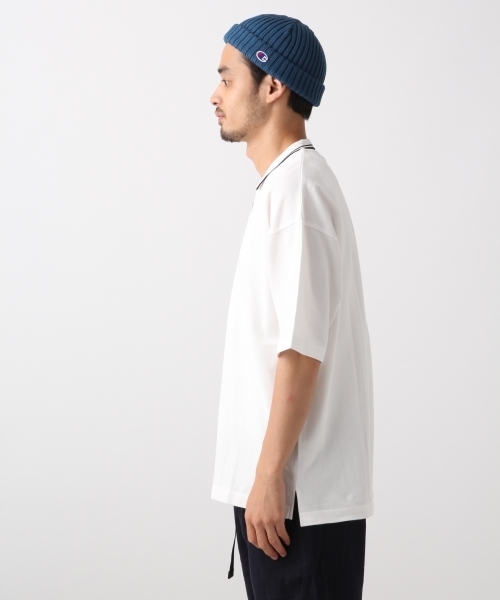 RAGEBLUE（レイジブルー）の「ハーフZIPポロシャツ/803718（ポロシャツ・メンズ・ブルー/ホワイト/ブラック/パープル・SMALL/MEDIUM/LARGE）」の8枚目の写真