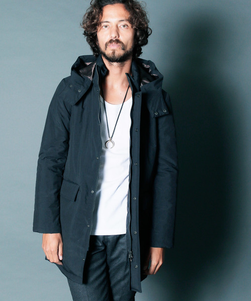 Magine（マージン）の「NYLON THINSULATE STAND HOOD COAT:ナイロン