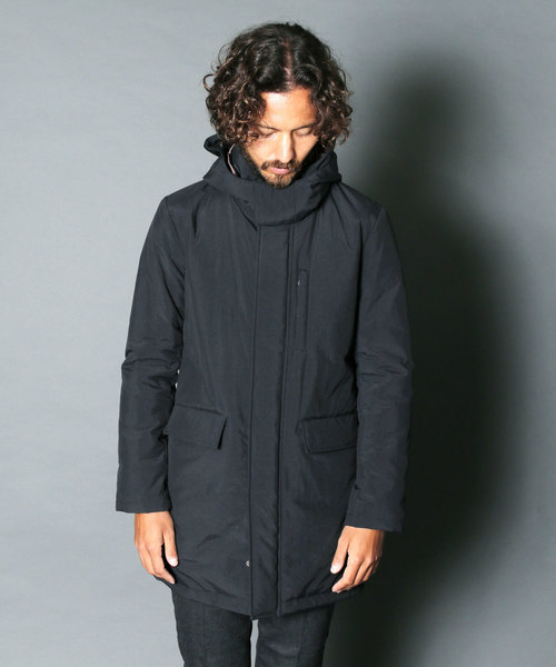 Magine（マージン）の「NYLON THINSULATE STAND HOOD COAT:ナイロン