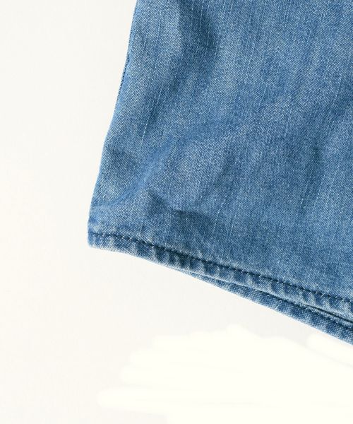 SHIPS JET BLUE（シップスジェットブルー）の「SHIPS JET BLUE: NEWデニムウエスタンシャツ（シャツ/ブラウス・メンズ・ライトブルー/ブルー・SMALL/MEDIUM/X-SMALL/LARGE）」の8枚目の写真