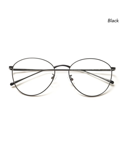 flower（フラワー）の「スリムフレームグラス（メガネ・レディース・ブラック/ブラウン・FREE）」の5枚目の写真