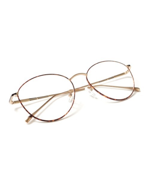 flower（フラワー）の「スリムフレームグラス（メガネ・レディース・ブラック/ブラウン・FREE）」の11枚目の写真