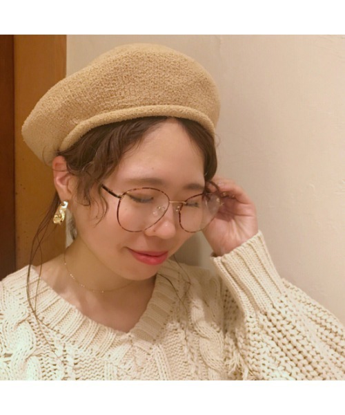 flower（フラワー）の「スリムフレームグラス（メガネ・レディース・ブラック/ブラウン・FREE）」の15枚目の写真