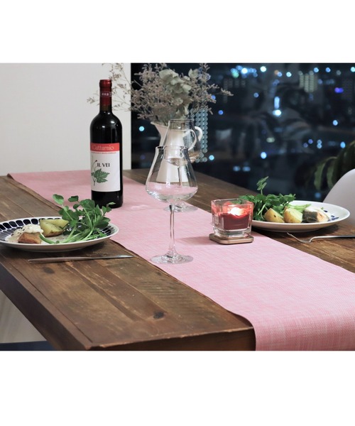 Jubilee(ジュビリー)の「撥水PVC テーブルランナー(ランチョンマット/テーブルウェア・レディース・ブラック/ブラウン/ホワイト/ベージュ/シルバー/ゴールド/ブラック系その他/ブラウン系その他/ブルー系その他/シルバー系その他/ブラック×シルバー/ブラック系その他2/ブロンズ/ピンク/イエロー/ブルー/マルチ/ブルー系その他2・FREE)」の13枚目の写真