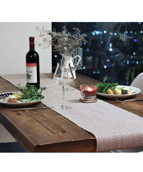 Jubilee(ジュビリー)の「撥水PVC テーブルランナー(ランチョンマット/テーブルウェア・レディース・ブラック/ブラウン/ホワイト/ベージュ/シルバー/ゴールド/ブラック系その他/ブラウン系その他/ブルー系その他/シルバー系その他/ブラック×シルバー/ブラック系その他2/ブロンズ/ピンク/イエロー/ブルー/マルチ/ブルー系その他2・FREE)」の17枚目の写真