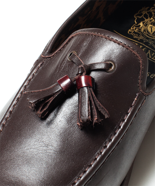 NANO universe(ナノユニバース)の「CAMINANDO(カミナンド)/ 別注TASSEL LOAFER(ドレスシューズ・メンズ・ブラック/ブラウン・7/8/9)」の5枚目の写真
