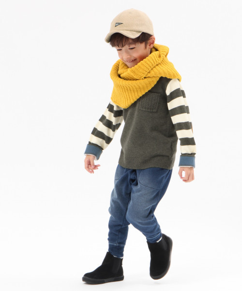 GLOBAL WORK（グローバルワーク）の「【キッズ】チビツバCAP/800677（キャップ・キッズ・ブラック/ベージュ/ネイビー・MEDIUM/LARGE）」の9枚目の写真