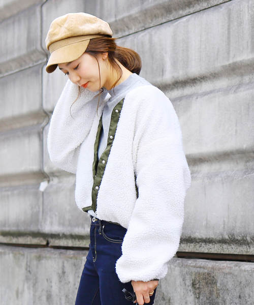 reca（レカ）の「コーデュロイキャップ（キャップ・レディース・ブラック/ベージュ/ブラウン・FREE）」の16枚目の写真