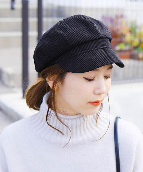 reca（レカ）の「コーデュロイキャップ（キャップ・レディース・ブラック/ベージュ/ブラウン・FREE）」の18枚目の写真