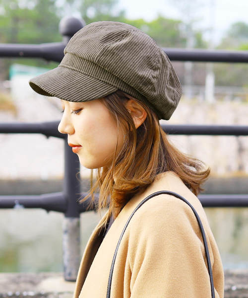 reca（レカ）の「コーデュロイキャップ（キャップ・レディース・ブラック/ベージュ/ブラウン・FREE）」の20枚目の写真