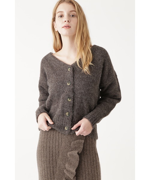 JILL STUART(ジルスチュアート)の「◆<otona MUSE×JILLSTUART>ミューズニットトップ(ニット/セーター・レディース・ブラウン/パープル/ブルー・FREE)」の2枚目の写真