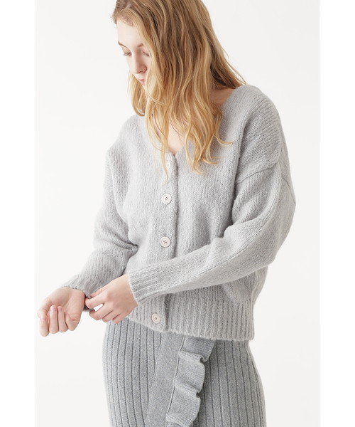JILL STUART(ジルスチュアート)の「◆<otona MUSE×JILLSTUART>ミューズニットトップ(ニット/セーター・レディース・ブラウン/パープル/ブルー・FREE)」の3枚目の写真